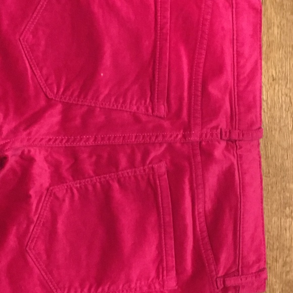 Banana Republic, velvety pink pants, skinny, size 24 petite - Picture 2 of 4